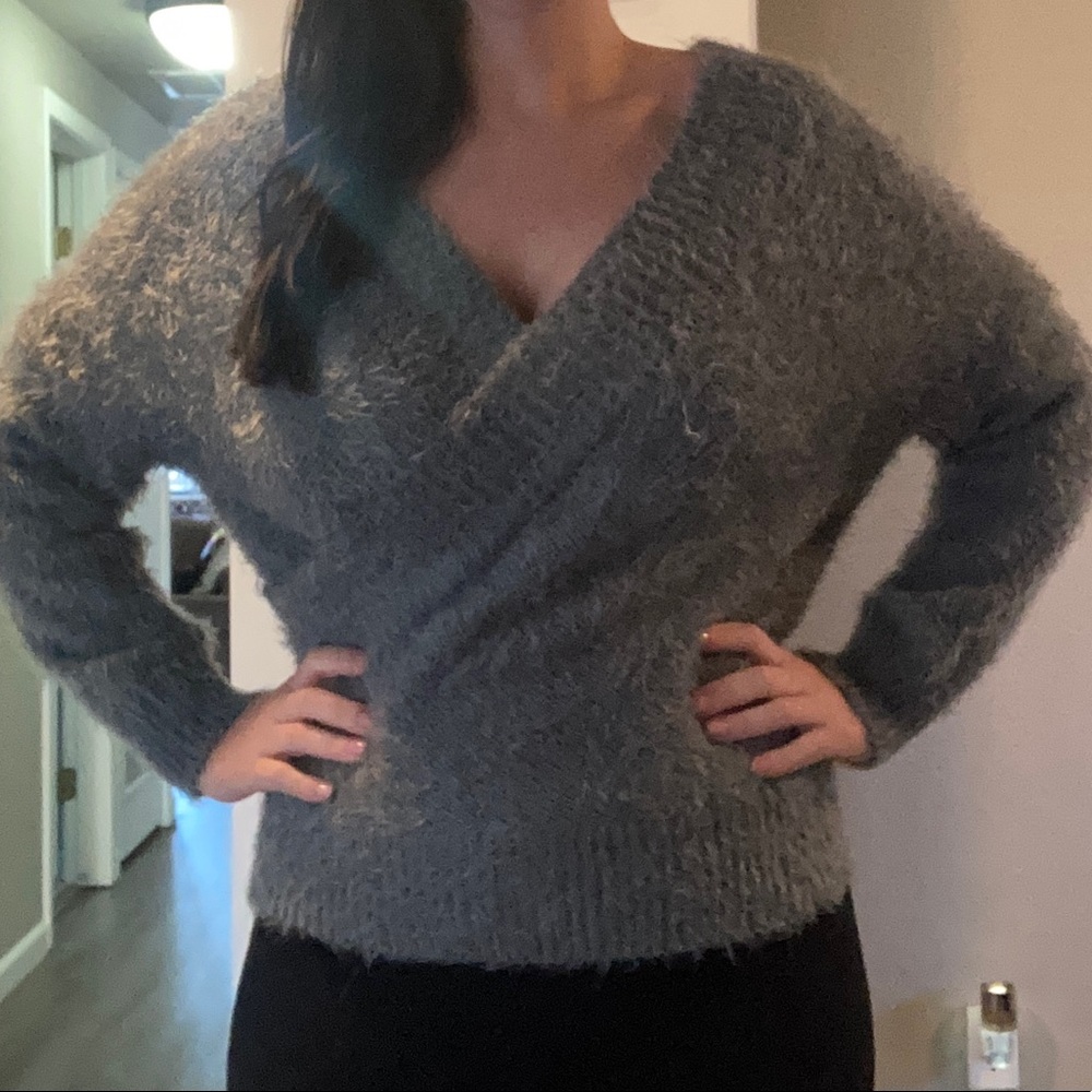 Fuzzy sweater